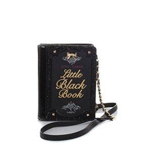 Betsey Johnson Little Black Book Crossbody